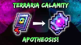 Apotheosis 8 Million DPS Upgrade to Subsuming Vortex Terraria Calamity Mage Class Loadout  Setup [upl. by Pascasia897]