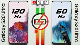 120 Hz vs 60 Hz Battery Test [upl. by Aggappora]