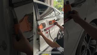 Technique Of Repairing Dents On Car Doors While Preserving The Original Paint Of The Vehicle [upl. by Nabila]