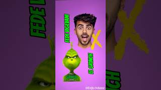 Fusionando a Fede Vigevani con el Grinch elgrinch grinch fedevigevani [upl. by Leibarg]