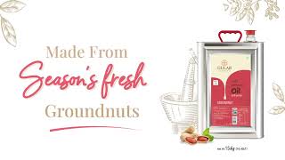 PreBook Gulab Cold Pressed Groundnut Oil Now [upl. by Niryt]