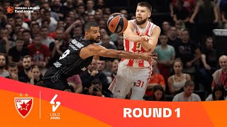 A special opening night for Zvezda  Round 1 Highlights  202324 Turkish Airlines EuroLeague [upl. by Ahsiyt755]