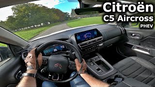 2022 Citroën C5 Aircross PHEV  POV test drive [upl. by Ahsilat]