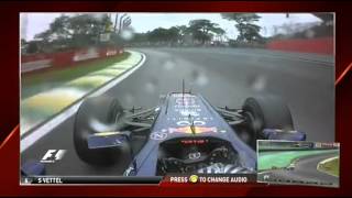 AllOnBoard Race Sebastian Vettel Brazil 2012 Part7 [upl. by Lizned176]