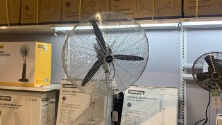 24” Krisbow Industrial Wall Fan [upl. by Enayd]