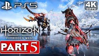 HORIZON FORBIDDEN WEST PS5 Gameplay Walkthrough Part 5 FULL GAME 4K 60FPS  No Commentary [upl. by Aid]