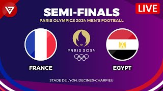 🔴FRANCE vs EGYPT  SEMIFINALS MENS FOOTBALL PARIS OLYMPICS 2024 Preview amp Predictions [upl. by Keram657]