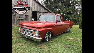 1961 Ford unibody pickup truck custom for sale [upl. by Felicle]