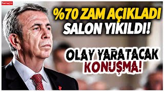 Mansur Yavaş p zammı açıkladı salon yıkıldı Olay yaratacak konuşma [upl. by Ailssa]