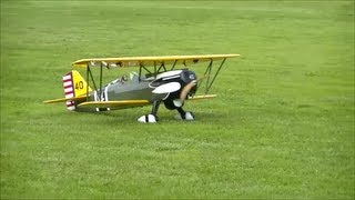 Great Planes Curtiss P6E Hawk Loses Pilot [upl. by Diet]