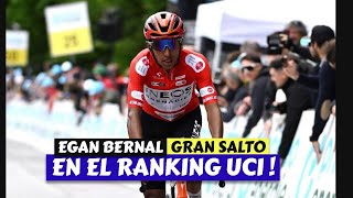 EGAN BERNAL Gran Salto en RANKING UCI [upl. by Shane]