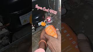 fridge not cooling fridge gas charging supercoolup53 cooling viralvideo youtubeshorts trending [upl. by Sarson411]