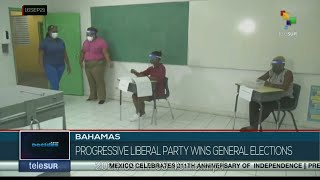 Bahamas Progressive Liberal Party wins elections [upl. by Ahso]