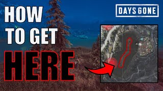 DAYS GONE  How to get in the middle of Diamond Lake and kill Mt Bailey Horde [upl. by Shien]