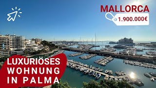 Luxuriöses Wohnung mit Panoramablick in Palma  ❤️ Exklusive Ferienimmobilien auf Mallorca [upl. by Sula897]