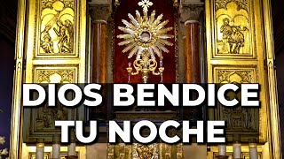 DIOS BENDICE tu NOCHE  5 minutos en el Santísimo [upl. by Attenna]