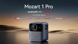 WANBO MOZART 1 PRO 349 € CHINA BEAMER FULL HD 900 ANSI LUMEN KRASSER CAMPING [upl. by Moersch]