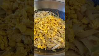 Easy cooking of frien boodles stirfry noodles wfriesegg shortvideo cooking [upl. by Danby]