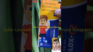 Ambrox LS Junior Syrup Levosalbutamol Ambroxol Guaiphenesin use in hindi [upl. by Lamek]