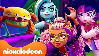 Draculaura Makes Food Monsters 😱 Monster High Full Scene  Nickelodeon [upl. by Nitsa621]