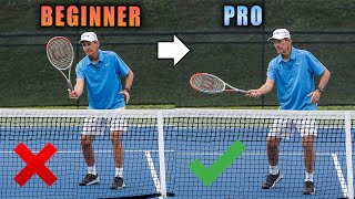 Professional Volley Technique Explained  Volley Tennis Lesson [upl. by Filippa]