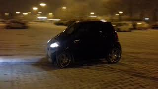 Smart 451 brabus Snow [upl. by Yenalem]