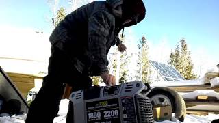 Ryobi 1800w generator wont start [upl. by Aelat]