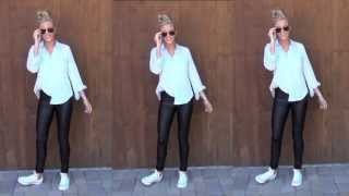 How To Style Leather Pants [upl. by Violeta]