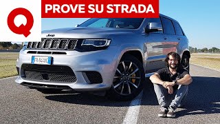 Jeep Grand Cherokee Trackhawk oltre la Urus Ma a cosa serve [upl. by Eidnahs810]