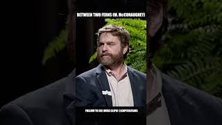 Matthew McConaughey Between Two Ferns with Zach Galifianakis [upl. by Gnuy]