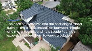 Redefining Rooftops Twin Mesas Journey with Austins Metal Roof Replacement – Case Study Launch [upl. by Eatnoid]