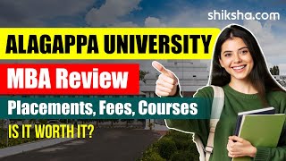 Alagappa University MBA Review [upl. by Debor200]