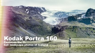 Kodak Portra 160  Pentacon Six TL  landscape photos of Iceland [upl. by Thgiwd]