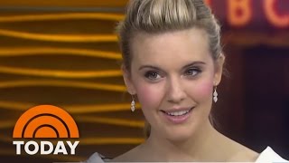 Maggie Grace Liam Neeson Called My ExBoyfriend  TODAY [upl. by Anitnatsnoc669]