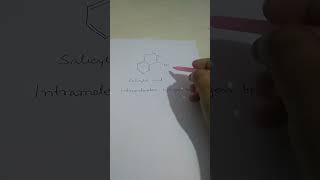 Formation of Intramolecular Hydrogen Bonding Chelation in Salicylic acid [upl. by Akkimat230]