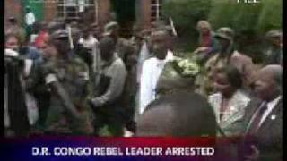 D R Congo rebel leader arrested [upl. by Ramyar]