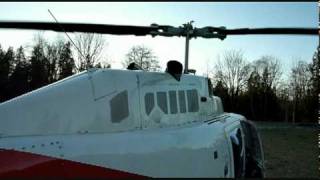 Very Cool Turbine Start  Bell 206 Jet Ranger Startup [upl. by Ahseia]