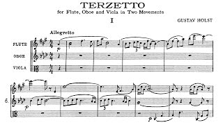 Gustav Holst  Terzetto 1925 [upl. by Ferretti]