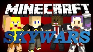 Minecraft SkyWars Minigame PVP w SetoSorcerer GoldSolace and Palmerater  JeromeASF [upl. by Woodberry]