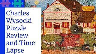 CHARLES WYSOCKI BUFFALO GAMES PUZZLE REVIEW AND TIME LAPSE [upl. by Ibbie]