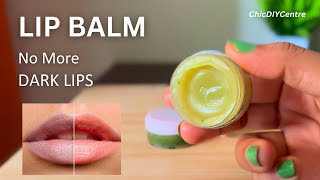 Say Goodbye to DARK LIPS DIY Lip Balm for a Rosy Glow 🌹❤️ [upl. by Pelpel]