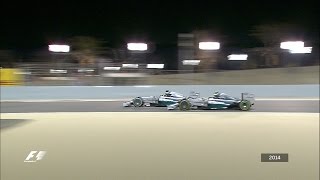 Your Favourite Bahrain Grand Prix  2014 Hamilton Battles Rosberg [upl. by Akinor]