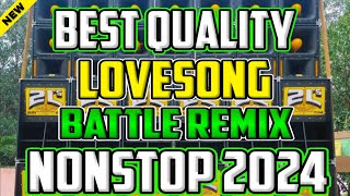 NEW BEST QUALITY LOVESONG BATTLE REMIX NONSTOP 2024  DJ WAWE WREMIX  SLOWJAM BATTLEMIX [upl. by Arita]