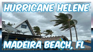 Hurricane Helene in Madeira Beach A Close Look at the Storms Impact [upl. by Rodl]