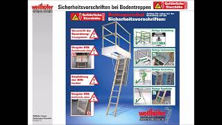 Normen und Bauordnung Bodentreppen DIN und Vorschriften [upl. by Htide]