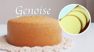 eng subno butter완벽한 제누와즈 만들기 성공률 1000No baking powder How to make a perfect sponge cake [upl. by Kcirnek]