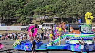 Jersey Battle of Flowers Day Parade Friday 9th August 2024 [upl. by Brigham]