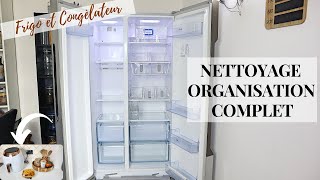 NETTOYAGE EN PROFONDEUR DU FRIGO CONGÉLATEUR ASTUCES RANGEMENTORGANISATION 💫RETOUR DE COURSES ALDI [upl. by Yoshiko]