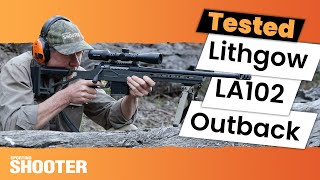 Tough as Lithgow LA102 Outback rifle test [upl. by Ramaj]