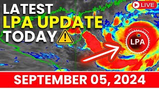 Latest LPA Update Today September 05 2024  Ulat Panahon Ngayon  Pagasa Weather Update Today [upl. by Hareehat337]